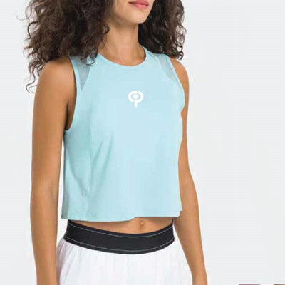 CRUSH mesh back crop