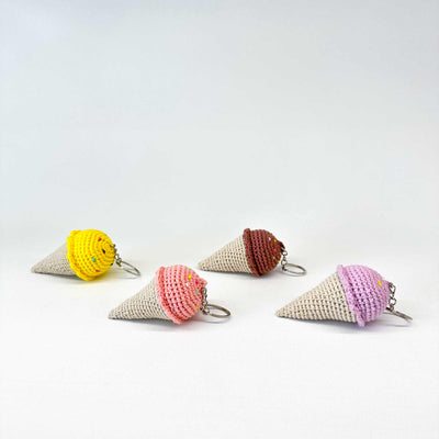 Keychain - Ice Cream | Handmade Amigurumi Gift