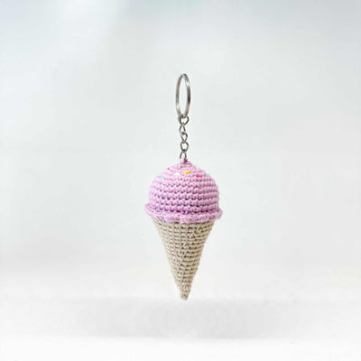 Keychain - Ice Cream | Handmade Amigurumi Gift