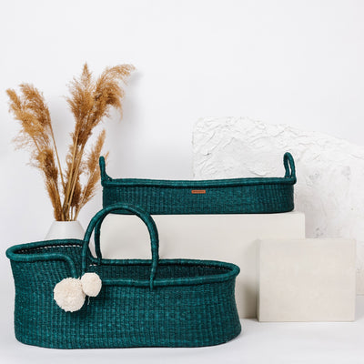 Teal<br> African Moses Basket