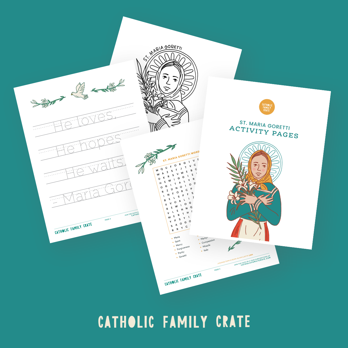 St. Maria Goretti Activity Pages
