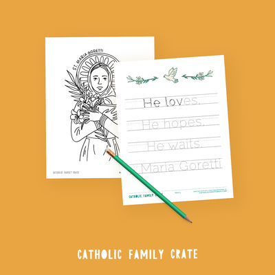 St. Maria Goretti Activity Pages