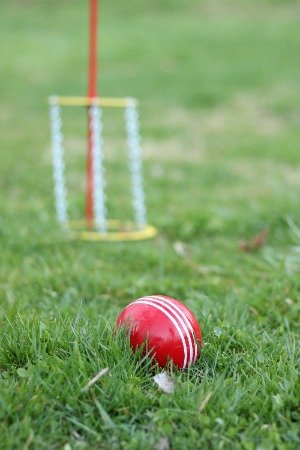 Amish-Made Deluxe Flag Croquet Golf Game Set, With Duffel Carry Bag