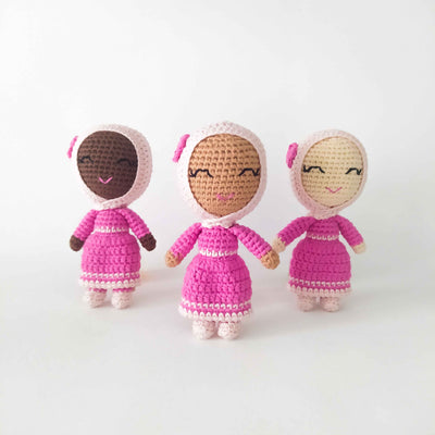 Mini Girl Doll | Handmade Muslim Dolls