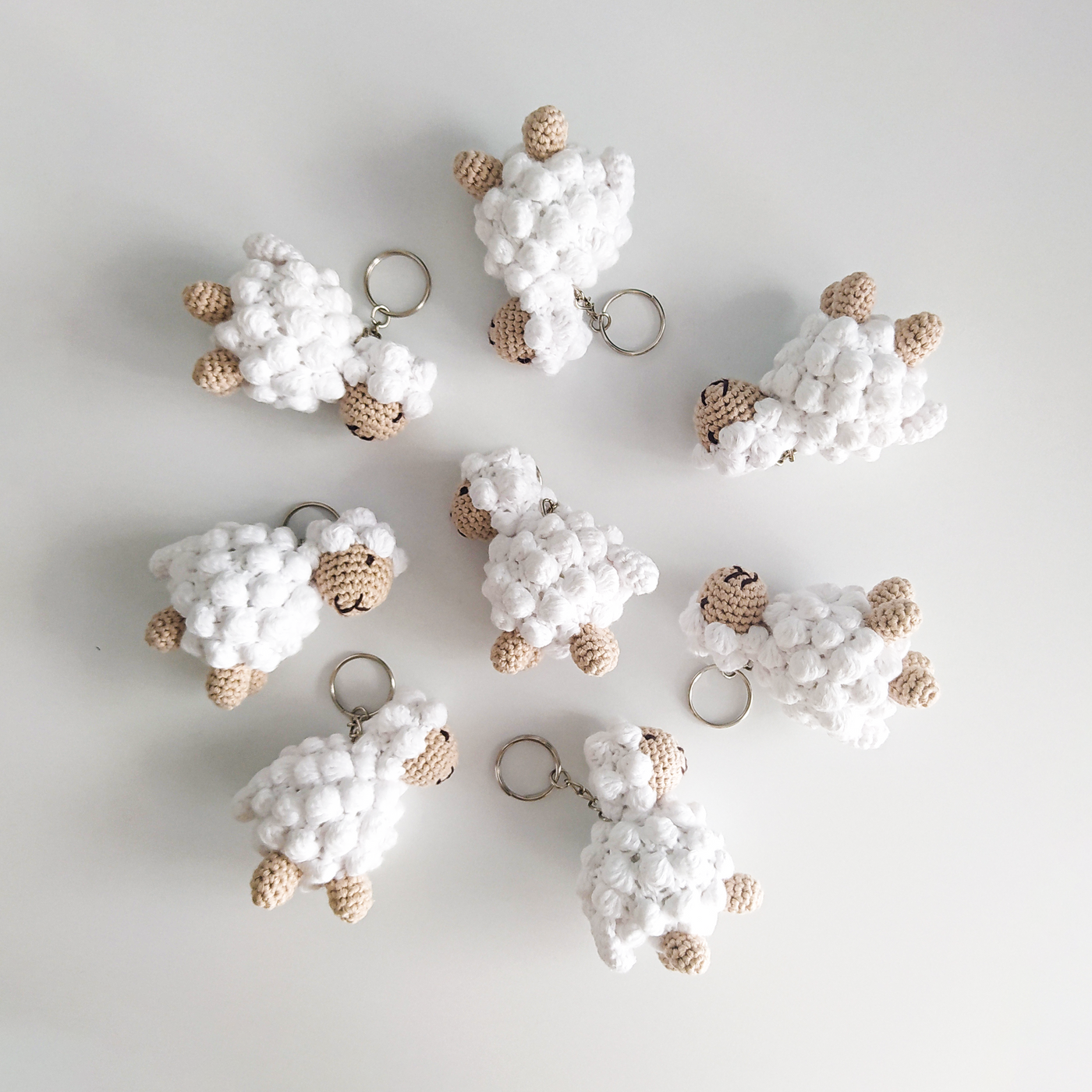 Keychain - Sheep | Handmade Amigurumi Gift